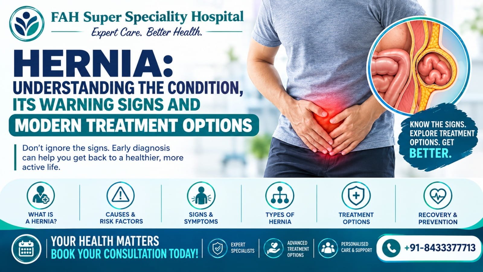 General surgeon in Lucknow for hernia surgery